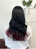 深紅◎グラデーションカラー