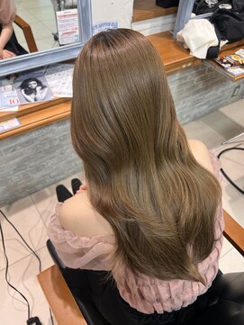 美容室 パルス 静岡鷹匠店(PALS) 韓国風 ツヤ髪 アッシュベージュ 髪質改善 @静岡鷹匠