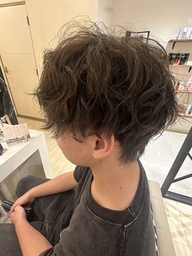 アネックス さかもとウイングポート店(ANNEX) メンズ ナチュラル スパイラルパーマ