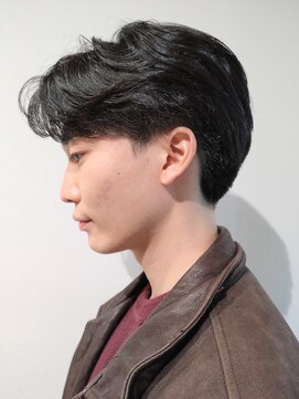 ゼスト 中野店(ZEST) [ZEST中野/吉澤]センターパート、ワンカールパーマ