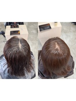 『活かして魅せる』白髪ぼかし*伸びてくる白髪も目立ちにくく垢抜けた印象に◎