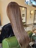 すごくダメージ毛の方のケア縮毛矯正◎ストレート＋毛質改善トリートメント★
