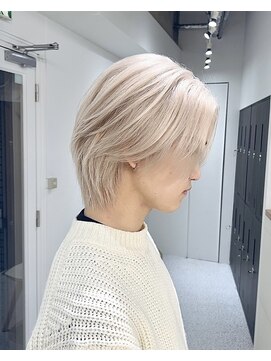 メンズペレ 渋谷(MEN'S PELE) ニュアンスパーマ/韓国マッシュ/スパイキーショート/渋谷