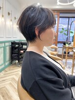 ロンド エメ 柏(Lond aimer)&nbsp;柏で１番綺麗な髪質改善ミニウルフダブルカラーショートボブ