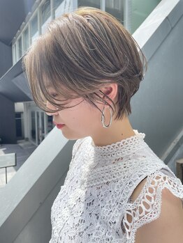 ヌード(NUDE)の写真/小顔×似合わせカットで、周りと差をつけるスタイルに―。自分にぴったりの髪型を見つけるチャンス。