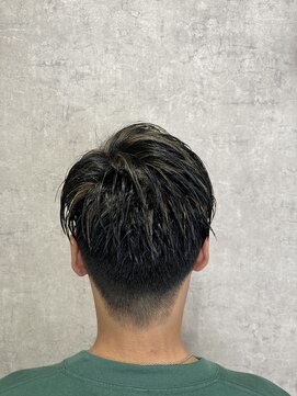 ムースヘアー(Muus hair) メッシュ×アッシュグレー