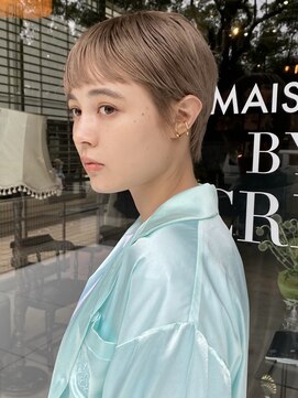 スクリーン(SCREEN) くびれヘア/アプリコットオレンジ/ハイライトカラー/三宮/元町