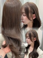 リッカ(LICCA)&nbsp;〔LICCA AMANE〕ブリーチなしダブルカラーオリーブベージュ