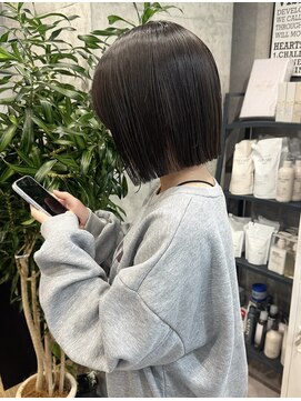 ソヨン 本厚木店(SOYON) タッセルボブ プツッとボブ 透明感カラー