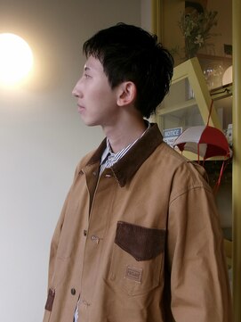 ヒントステーション フォーメンズ(HINTSTATION for Men's) 〈浅草 半個室〉 刈り上げないショート