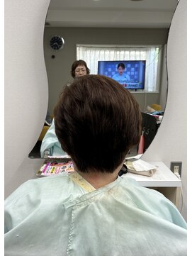 白髪染めカット