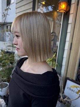 チョコレート(chocolate) 髪質改善ナチュラルイメチェンボブ20代30代40代50代