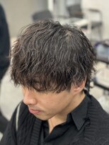 オーバルバイアピッシュ(OVARL by apish) 縦落ちパーマ/ツイスパ/メンズパーマ/メンズカット/メンズウルフ