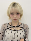 ボブディオリーブベージュ髪質改善縮毛矯正フェイスレイヤー