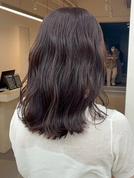 リンクバイアーバン(link by urban.) 【透明感カラー】艶感ラベンダー