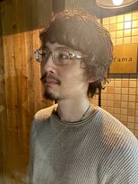 ハマモト ヤマ オオサカ(ハマモト Yama Osaka)&nbsp;無造作パーマ