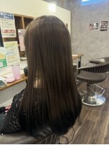 リーフ 福岡宇美店(LeaF) 透明感オリーブベージュ