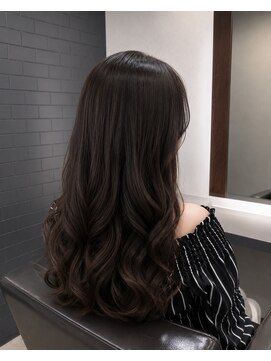ソラヘアー(SORA hair) 透明感ブラウン×韓国風くびれロング/髪質改善艶カラー