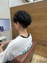 リーク(LEEK) メンズカット◎眉カット