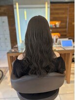 ロハスバイケンジ(LOHAS by KENJE) レイヤーしっかり♪コテ巻き風パーマでふんわり動くロングヘア◎