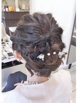 トリコ(TORICO)&nbsp;結婚式・お呼ばれパーティへアセット☆ふわくるりんぱ