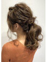 バベル(BABEL Hair Design)&nbsp;【BABEL】ポニーテールアレンジ＠大生真吾