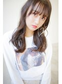 【vicus hair 井上瑛絵】抜け感ロング×マロンベージュ