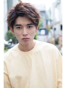 ローハ アゲオ(Lowha -ageo-) アップバングツイストパーマ