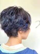 ノチ(Noci)&nbsp;【Noci】ショート×青のメッシュ