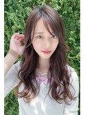 フリンジウェーブの大人かわいいセミロング♪藤沢2