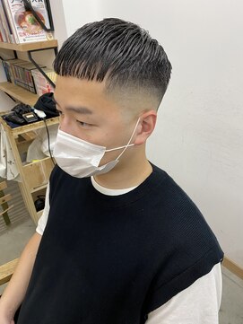 キューズ クラブ(cuz KLUB) 【cuzKLUB】バーバースタイル スキンフェード×クロップ［池袋］