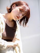 モーニン(Moanin')&nbsp;【Moanin’】ふわミディ×ブラウンベージュ