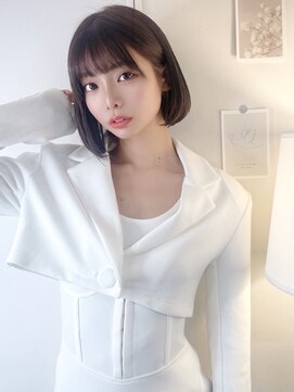 シンク オモテサンドウ(sync omotesando) ココアブラウン&韓国ボブ