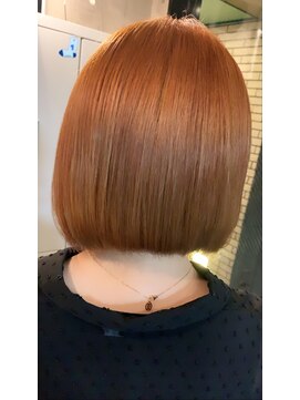 ラフ 難波店(LAFF) #黒髪#ボブルフ#ネビージュ#小顔#ワンレン