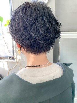 テトヘアー(teto hair) ゆるいパーマ、ニュアンスパーマ、マッシュショート