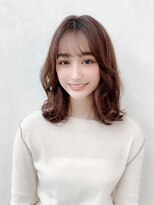 ジュネス 銀座(JYUNESU)&nbsp;フェザーバング☆鎖骨ミディアム