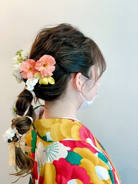 ピュアソウル(Pure Soul) 卒業式　袴&ヘアセット[渋谷]