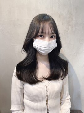 エル バイ ホーム(L by HOME) 透明感のでるミントベージュに人気のくびれヘア