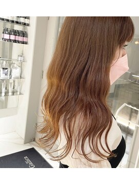 ラミ(L'ami) ナチュラルブラウンベージュ/艶髪フェミニンミディアム