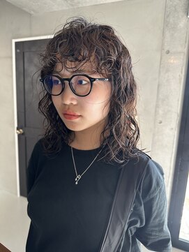 ソイリウム 下北沢(soi rium) 【大きいカールがポイントのミディアムパーマ】