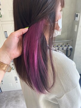 デバイス 東川口(DEVICE) イヤリングカラー　バイオレットピンク