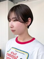 アイティーバイアルバム 八王子店(IT by ALBUM)&nbsp;ナチュラルショート_マチルダボブピンクベージュ_ba461351