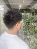 【メンズカット】　　￥3630　　眉カット＋770円