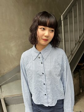 ビビト(bibito) bibito ボブ　パーマ　癖毛風パーマ　ブリーチパーマ　ゆるふわ