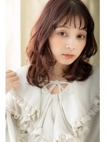 カバーヘア ブリス 北浦和(COVER HAIR bliss) ベージュピンク大人かわいいエアリーミディZ北浦和10代20代30代