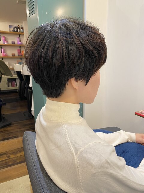 【Lib】ショートヘア/ひし形ショート×簡単スタイリング
