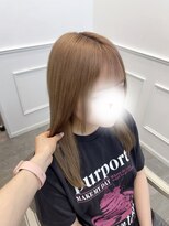 リルミー(Lilme) ブリーチあり*まろやかミルクティーヘア*新井