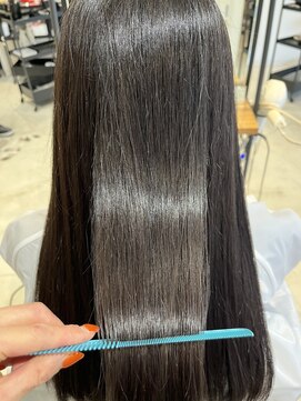 ヘアーサロン フーガ 春日部店(HAIR SALON fuuga) カット＋ストレート