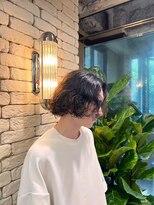 steelo スパイラルパーマ×ボブスタイル