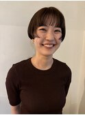 刈り上げハンサムショート